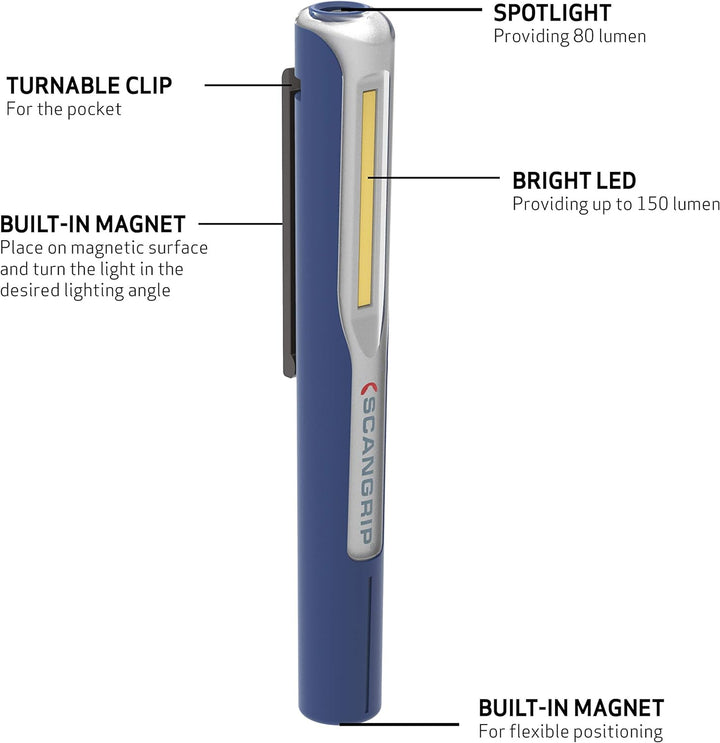 SCANGRIP 03.5116 - Linterna MAG Pen 3 c/USB