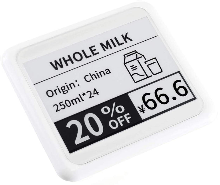 IBest 4.2inch Passive NFC-Powered e-Paper Black/White e-Ink Display, No Battery Required, Wireless P