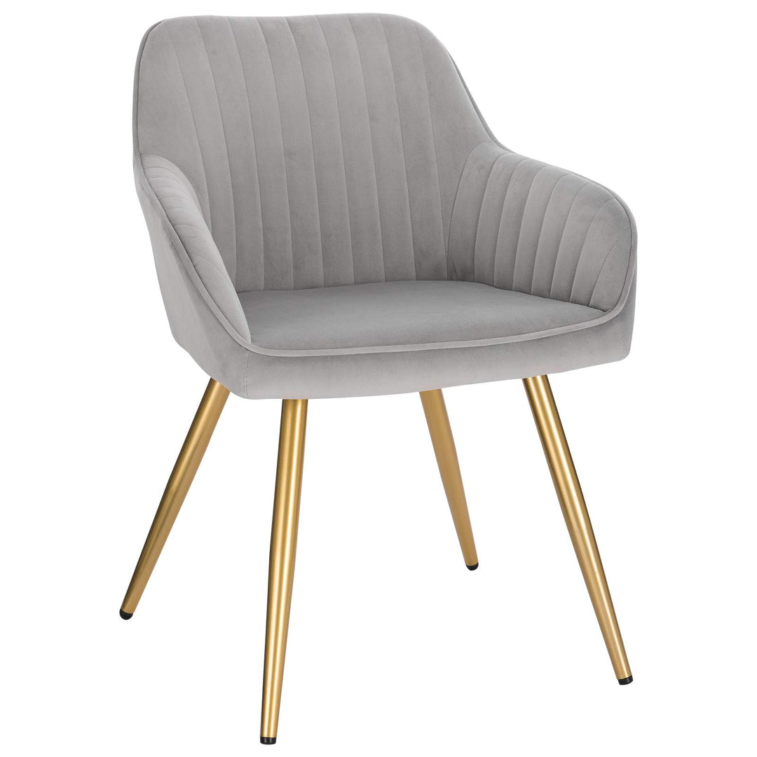 Lestarain Esszimmerstühle 1er Set, für Esszimmer Wohnzimmer Küche, Küchenstühle gepolstert mit Armle