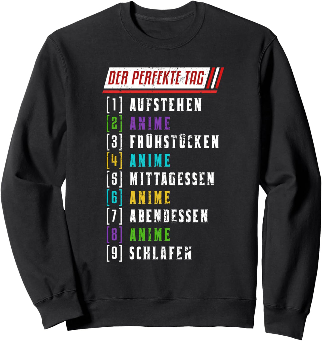 Japan Manga Japanischer Otaku Tag Kawaii Lustiges Anime Sweatshirt