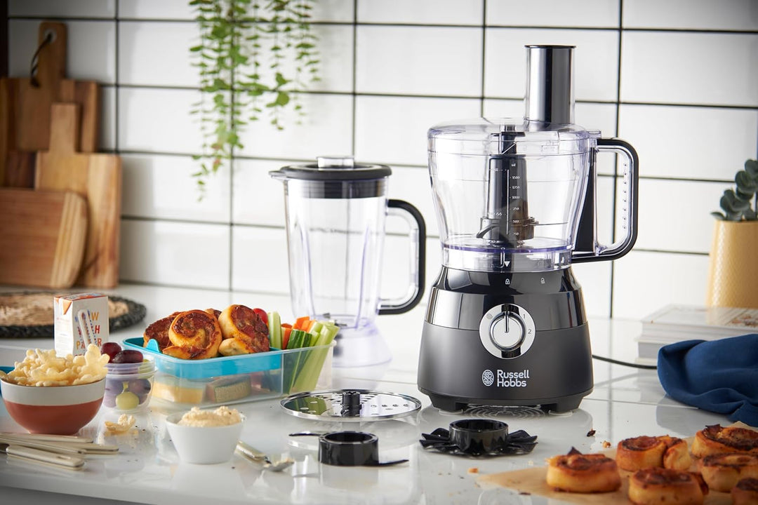 Russell Hobbs Küchenmaschine Multi [Standmixer/Mixer/Zerkleinerer/Schneider/Raspeler/Rührer] Food Pr