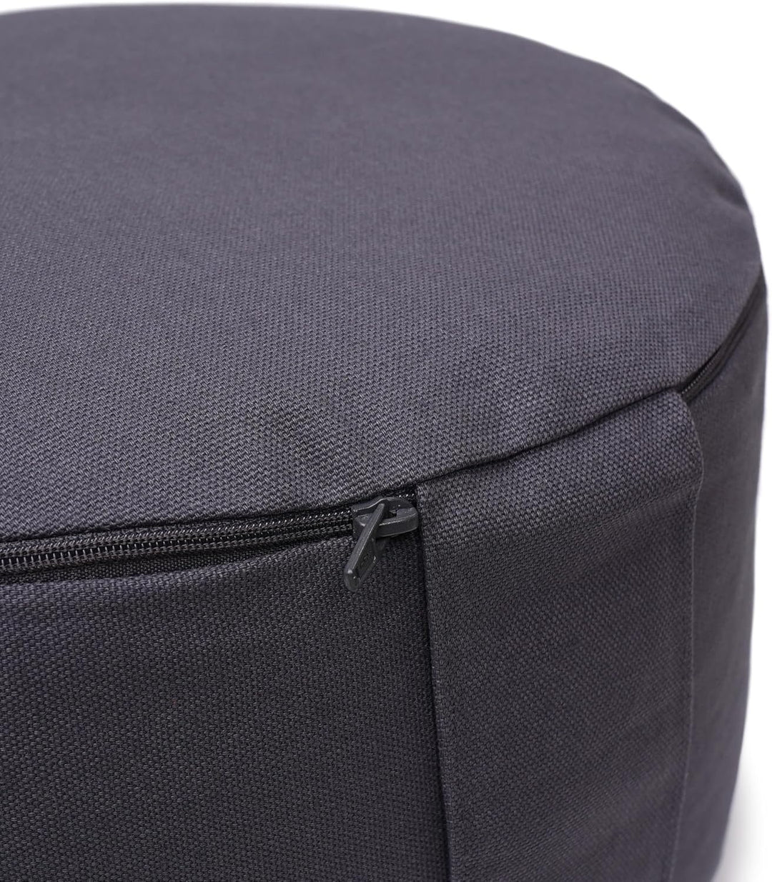 Yogabox Meditationskissen Glückssitz® 8 Glückverheissende Symbole grau, grau