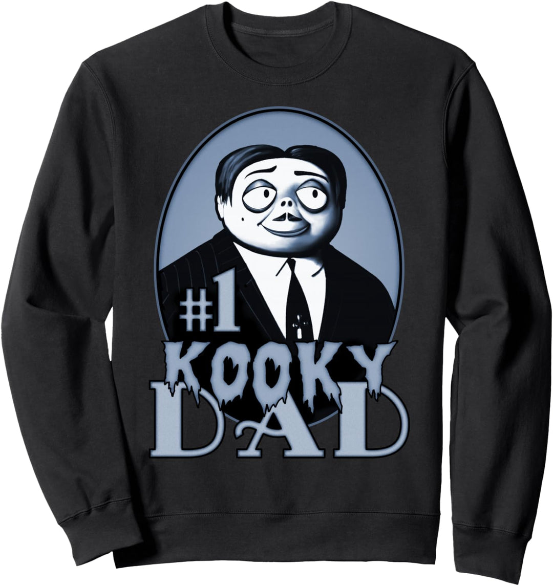 The Addams Family Vatertag Gomez Number One Kooky Dad Sweatshirt