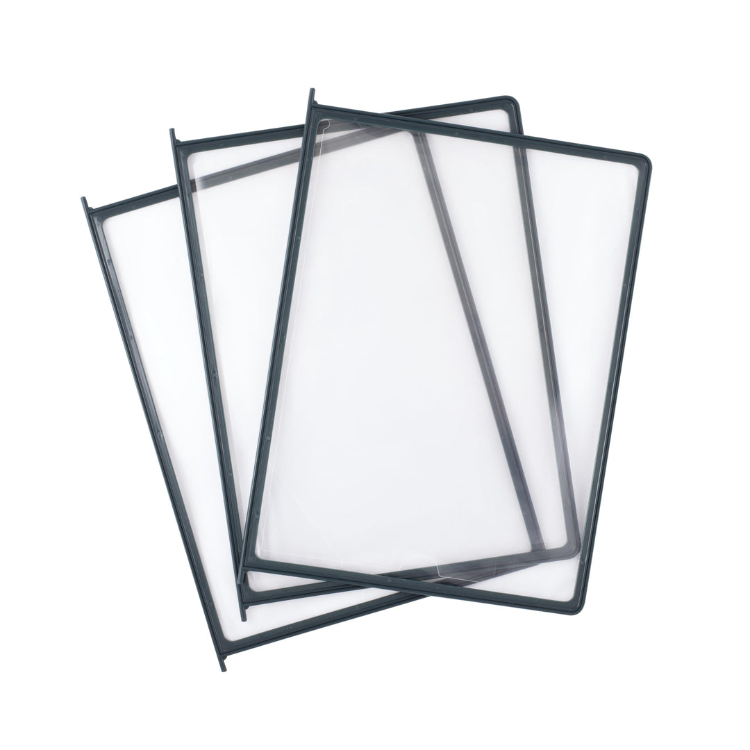 Leviatan Sichttafel Panel A4, PP 10er Packung, Grün Panel Grün, Panel Grün