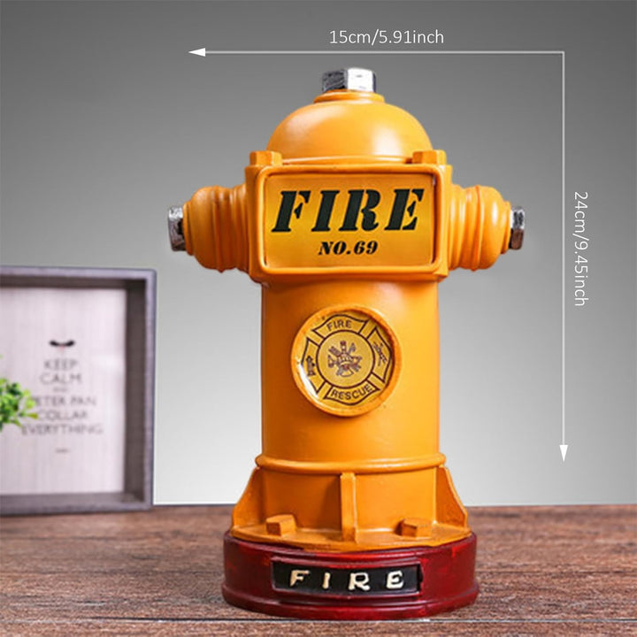 Hunde-Feuerhydranten-PIPI-Pfand 15 x 24 cm aus Kunstharz für das Stubenreinheitstraining im Innen un