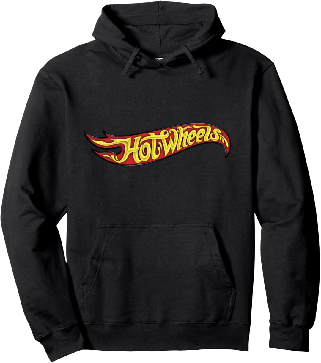 Flammenlogo von Hot Wheels Pullover Hoodie