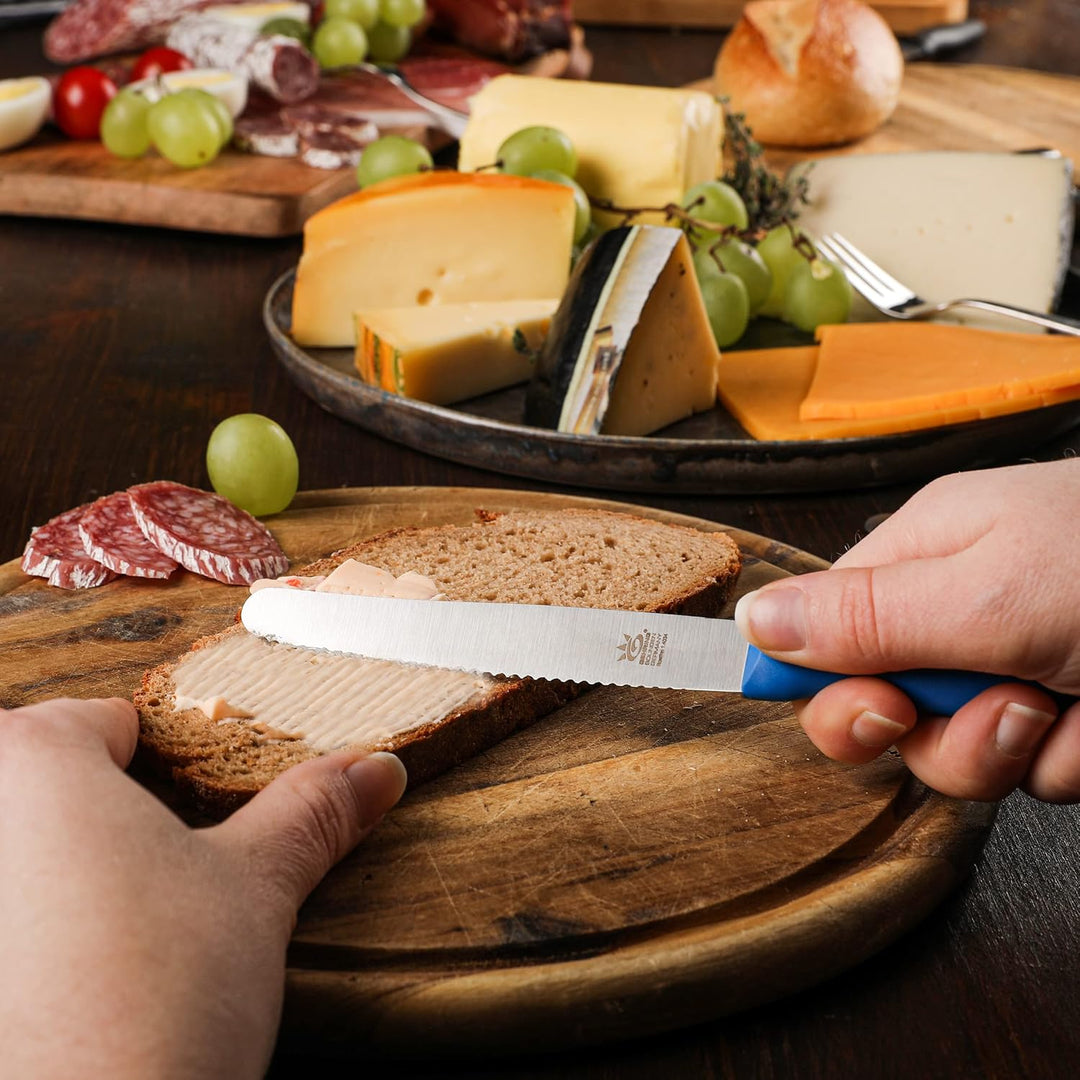 SOLINGEN| Frühstücksmesser Konfigurator- Wellenschliff, rostfreier Edelstahl | Made in Germany, eisg