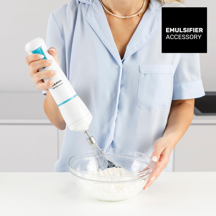 Taurus – Handmixer Robot 1000 Plus Edelstahl| 2 Geschwindigkeitsstufen + Turbo| Edelstahlklingen| Sp