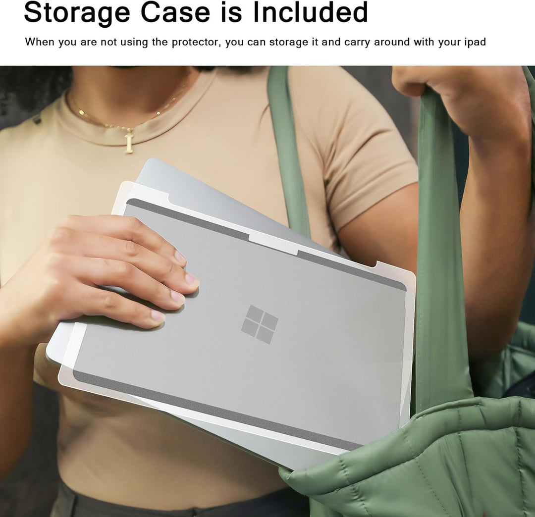 PYS 12,3 Zoll Abnehmbarer Sichtschutz für Microsoft Surface Pro 7 Plus/7/6/5/4/3 - Laptop Bildschirm