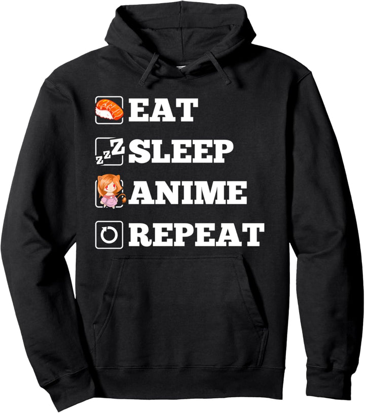 Japanischer Otaku Kawaii Sushi Japan Manga Lustiges Anime Pullover Hoodie