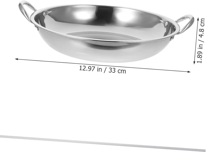 Happyyami Edelstahltopf mit Antihaftbeschichtung und Rutschfestem Griff Grosser Kochtopf zum Kochen