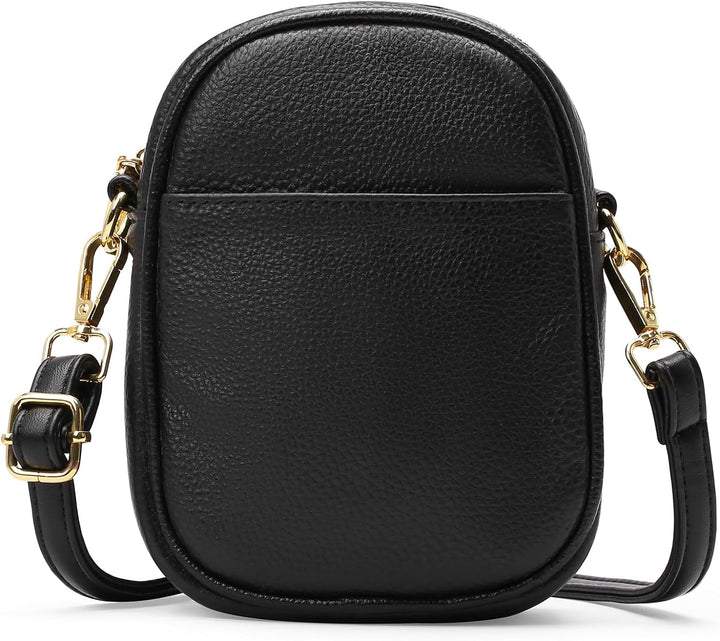 SENDEFN Handy Umhängetasche Damen, Leder Handytasche zum Umhängen Geldbörse Damen, Brieftasche mit V