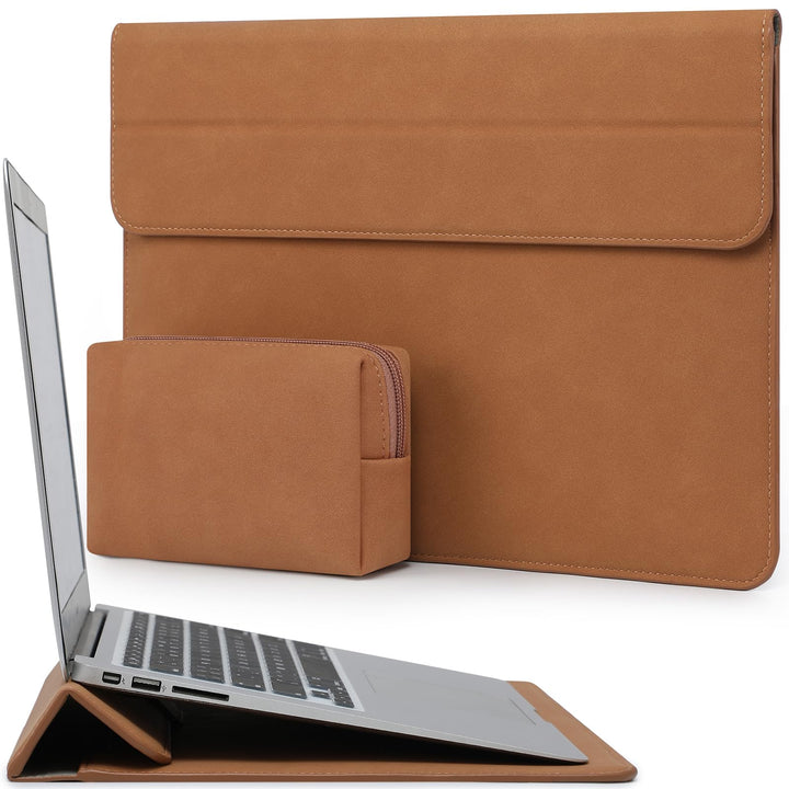 HYZUO 13 Zoll Laptop Hülle mit Standfunktion für 2026-2018 MacBook Air 13 M5 M4 M3 M2 M1, 2026 13" M