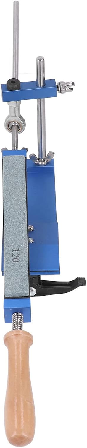 Greensen Messerschärfer mit Festem Winkel, 6 Schleifsteine, 15° und 40° Winkel, Kit 200S