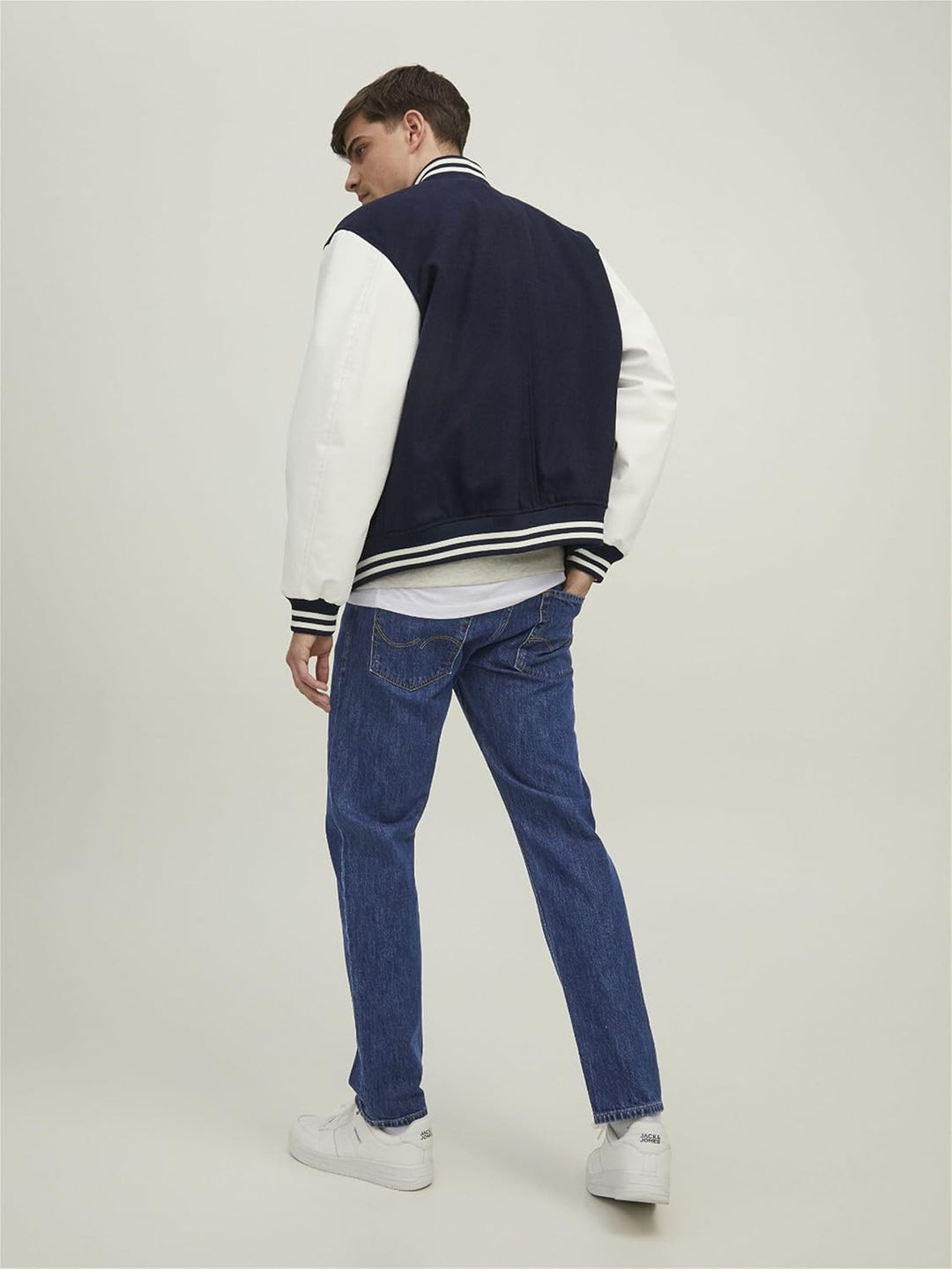 JACK & JONES Male Tapered fit Jeans JJIMIKE JJORIGINAL MF 486 NOOS Tapered fit Jeans 32W / 32L Blue