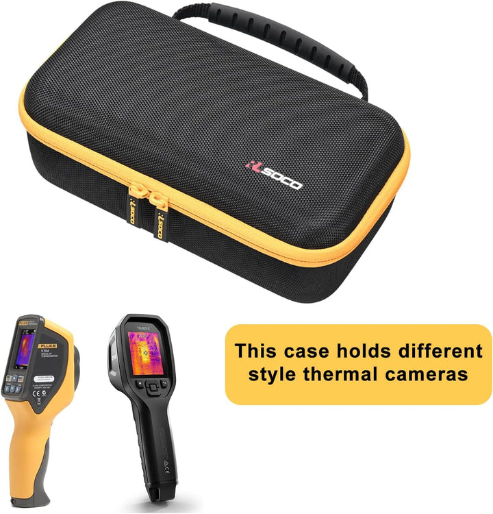 RLSOCO Tasche für FLIR TG165-X / TG267 / TG275 Wärmebildkamera & für Fluke VT04A mit DIY-Schaum (nur