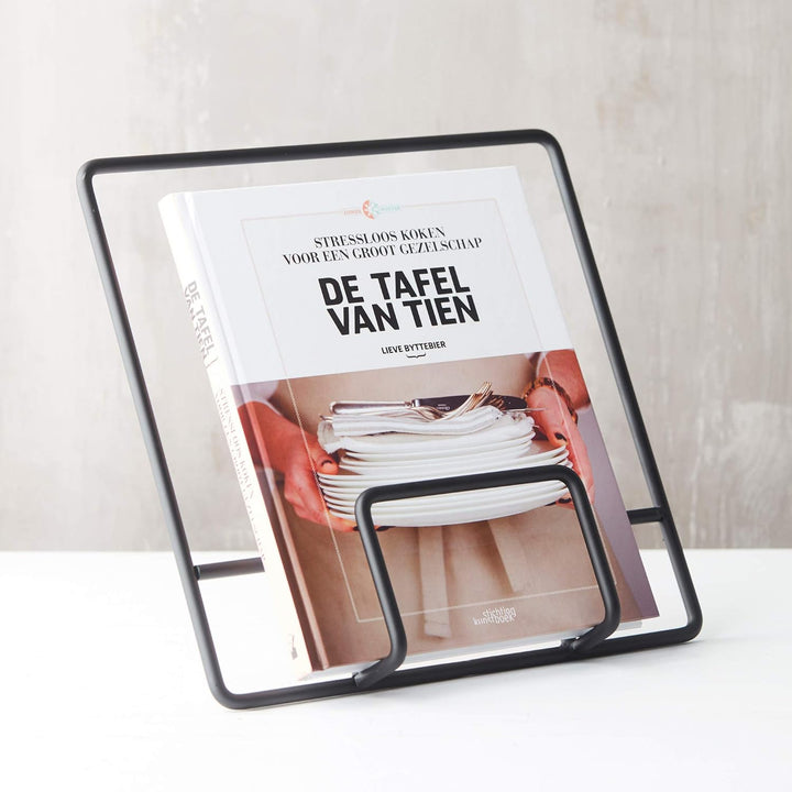 Point-Virgule Tablet ständer, Kochbuchhalter aus Metall, Handy ständer im Küche fur ipad, Tablet ode