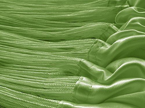 Kaikoon Fadenvorhang Fadenstore Messe B1 schwer entflammbar 90 cm x 240 cm (BxH) grün Neu