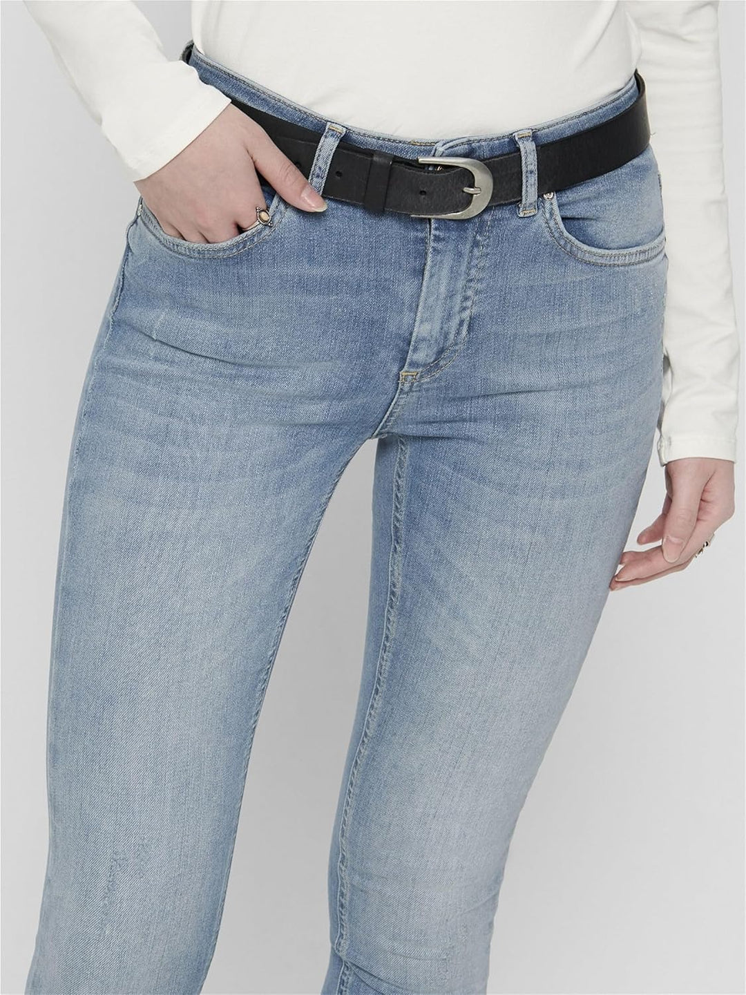 ONLY Damen Skinny Jeans XS Blau (Light Blue Denim), XS Blau (Light Blue Denim)