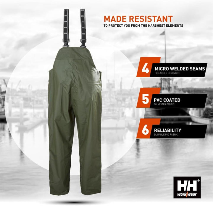 Helly Hansen Workwear Unisex Mandal Regen Helly Hansen Workwear, Grün, XL EU XL Grün, XL Grün