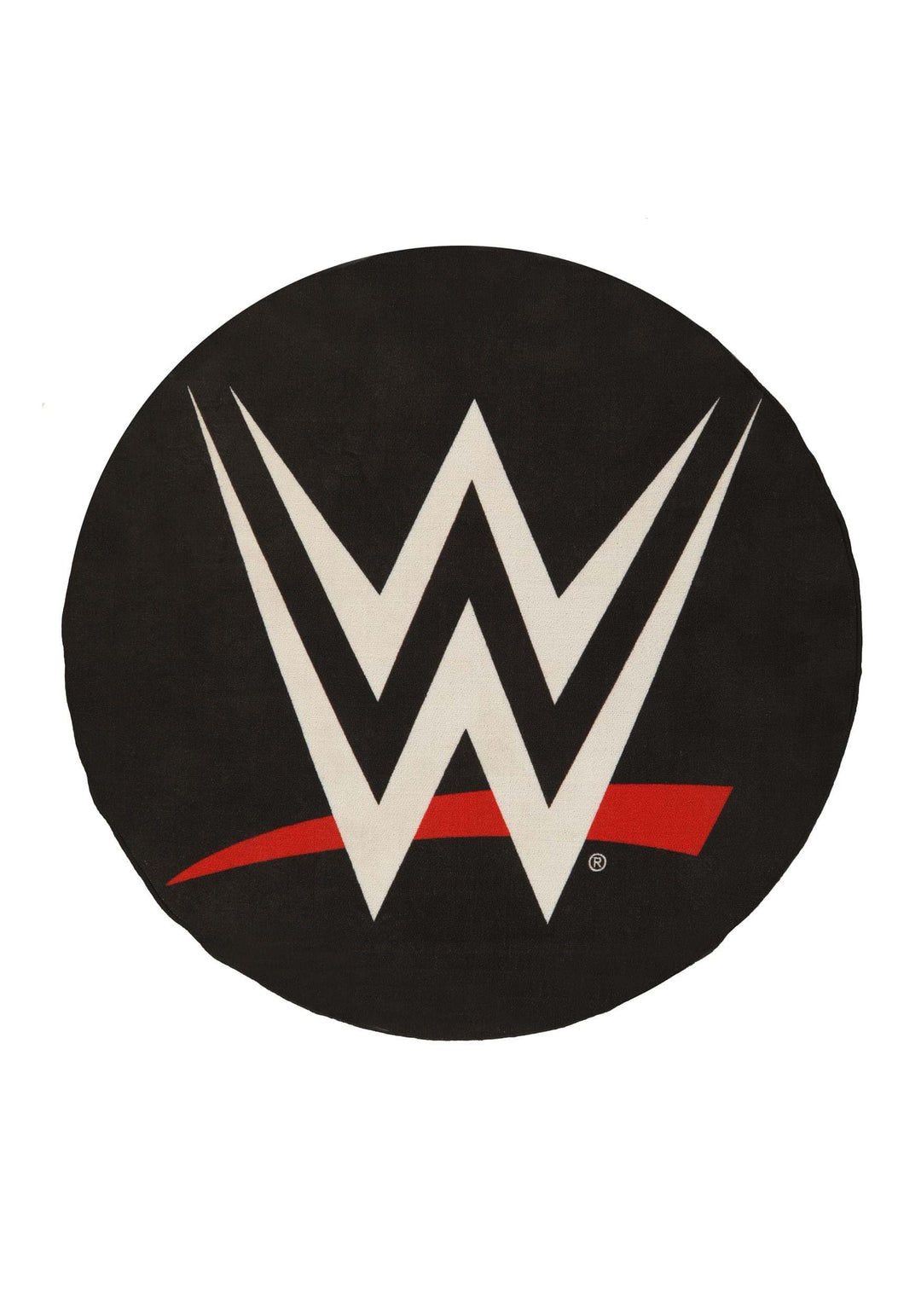 Fun Costumes World Wrestling Entertainment Logo Rug Indoor Decoration, WWE Mat Round Circle Accessor