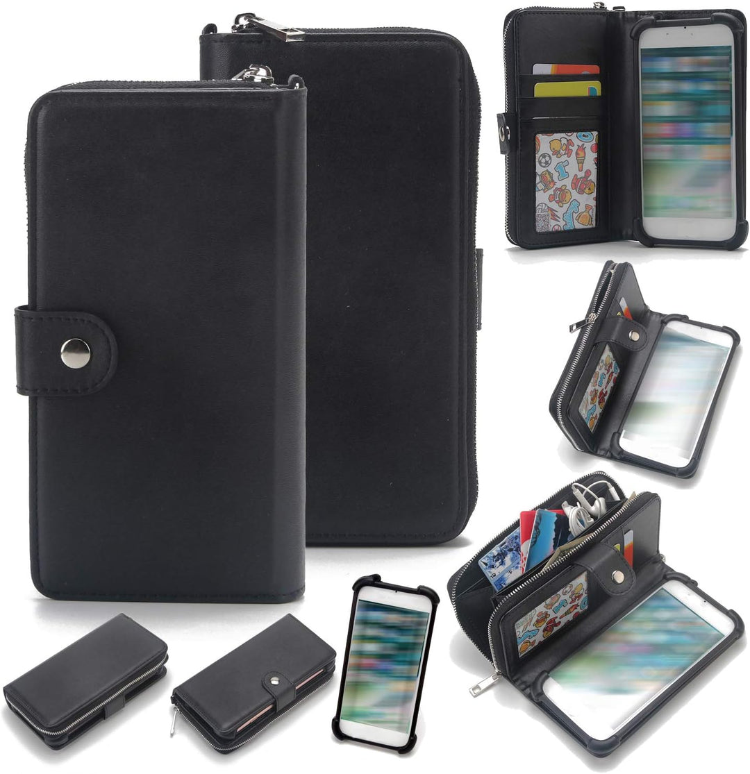 K-S-Trade Für Fairphone 4 Hülle 2in1 Handyhülle Schutzhülle Für Fairphone 4 & Portemonnee Cover Hand