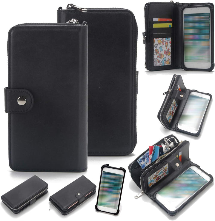 K-S-Trade Für Fairphone 4 Hülle 2in1 Handyhülle Schutzhülle Für Fairphone 4 & Portemonnee Cover Hand