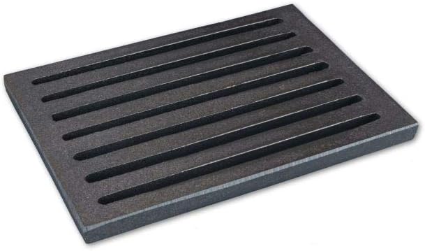 Grillrostprofi Ascherost - Feuerrost - Kohlerost - Kaminrost in Premium-Qualität, Gusseisen, 14 x 20