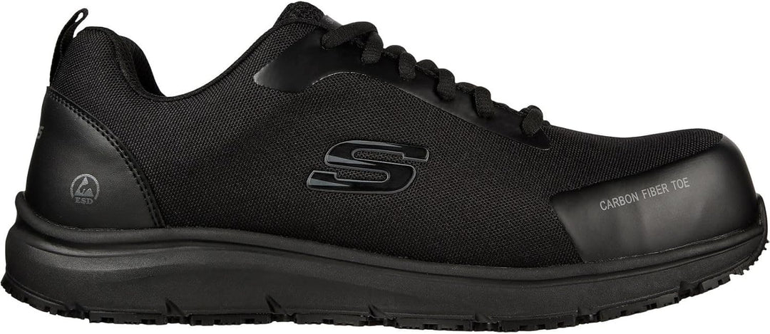 Skechers Herren 200090ec Blk Sneaker 42 EU Black Textile Synthetic, 42 EU Black Textile Synthetic