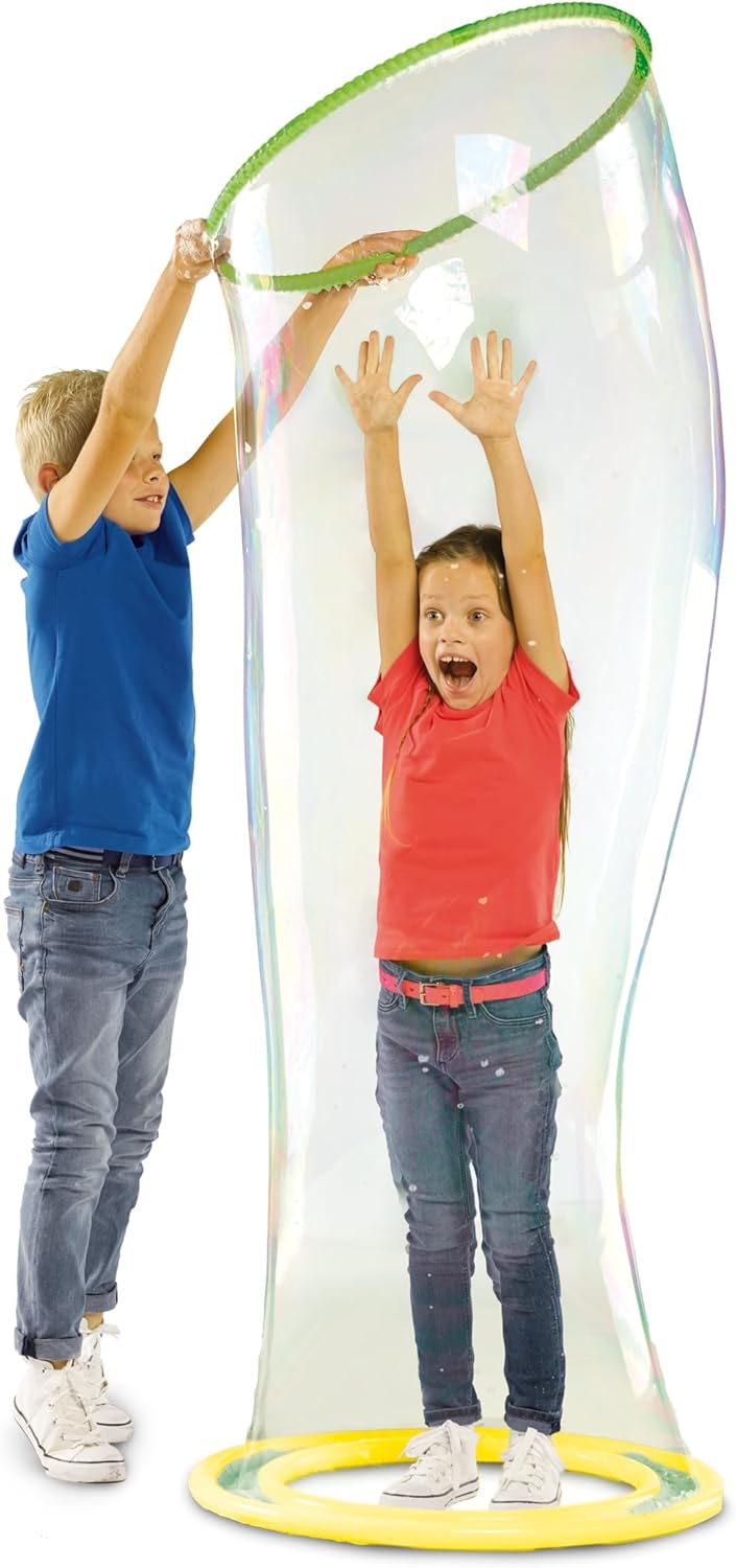 SES 2257 Creative Stelle dich in eine Riesenblase - Seifenblasen (750 ml, Beide Geschlechter, Kinder