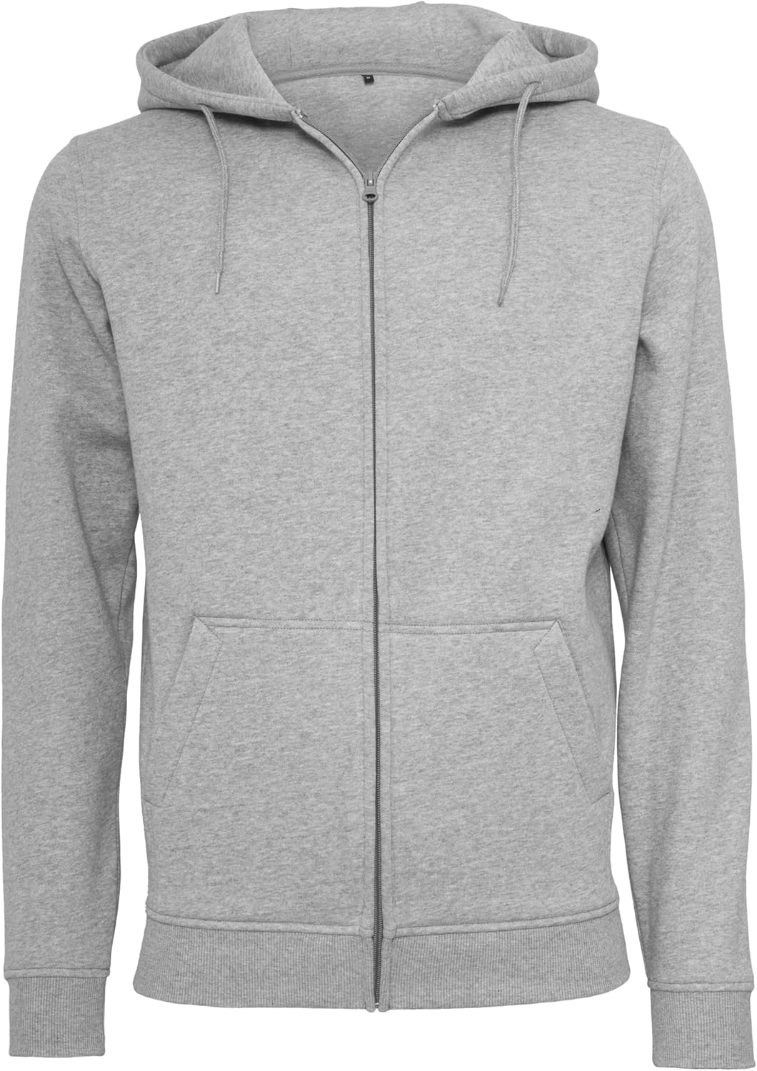 Build your Brand Herren Heavy Zip Hoody, Herren Kapuzenpullover aus Baumwolle und Polyester in viele