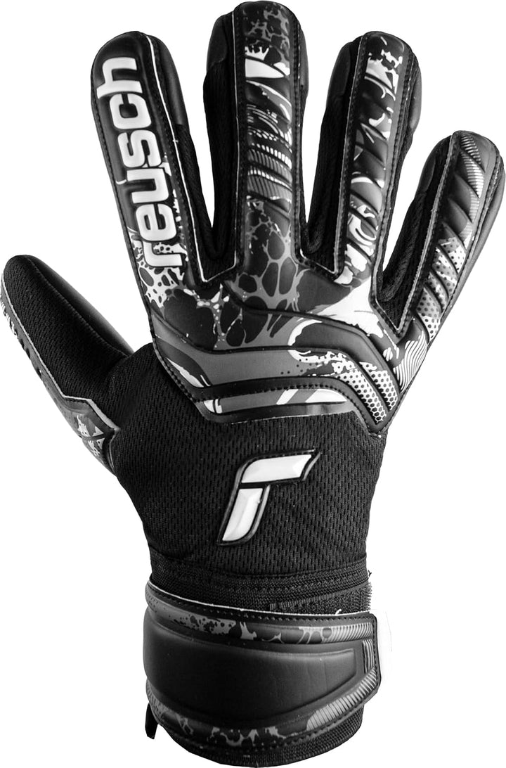 Reusch Unisex Jugend Torwarthandschuhe Attrakt Infinity Junior mit Sehr Gutem Grip und Innennaht Sch