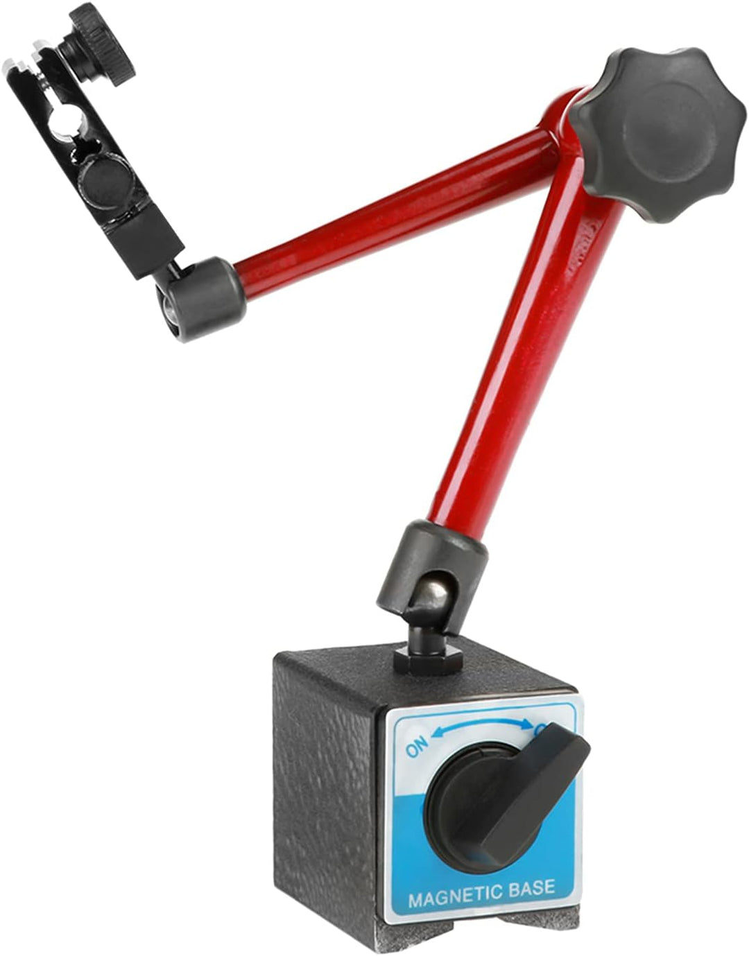 Messuhr mit Magnethalter, Magnetstativ Messstativ für Messuhr Halterung 350mm Einstellbare Universal