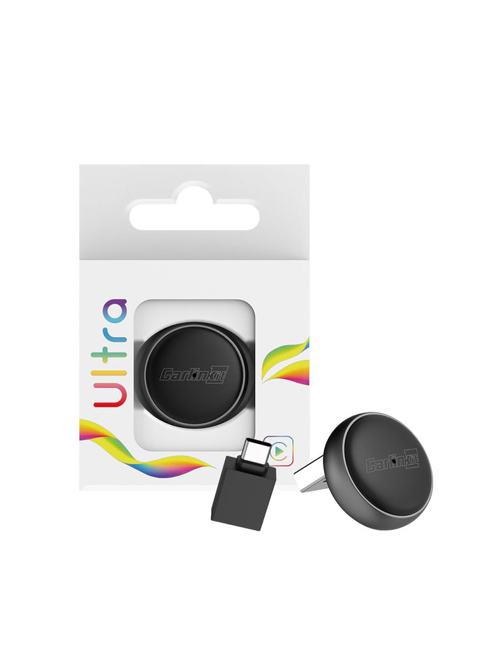 Carlinkit Mini Ultra Wireless CarPlay & Android Auto Adapter, Konvertieren Sie werkseitig kabelgebun