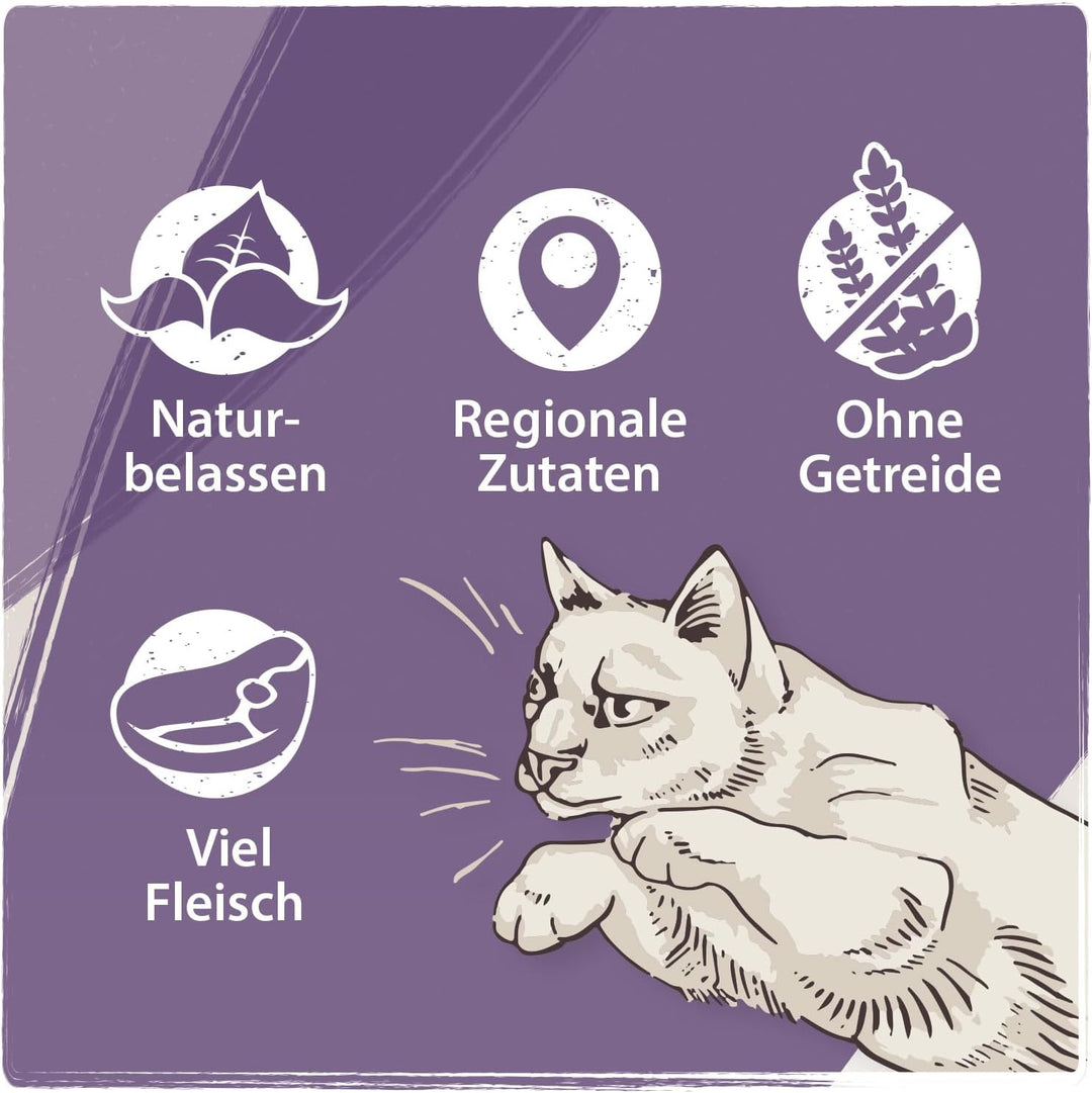 Venandi Animal – Premium Katzenfutter – Pferd als Monoprotein, Nassfutter, getreidefrei und naturbel