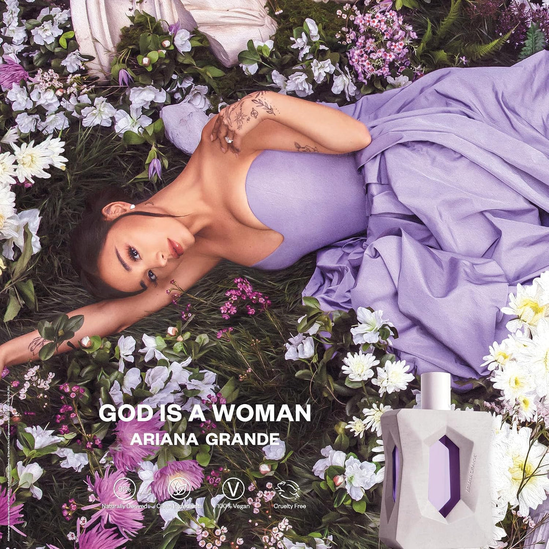 Ariana Grande - God is a Woman EDP 100 ml Geblümt 100 ml (1er Pack), Geblümt 100 ml (1er Pack)