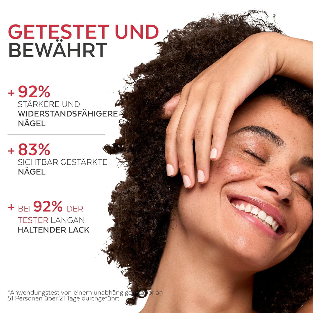 PODERM Nagelhärter Lack mit Biotin, Silizium und Keratin - Stärkt und repariert beschädigte, geschwä