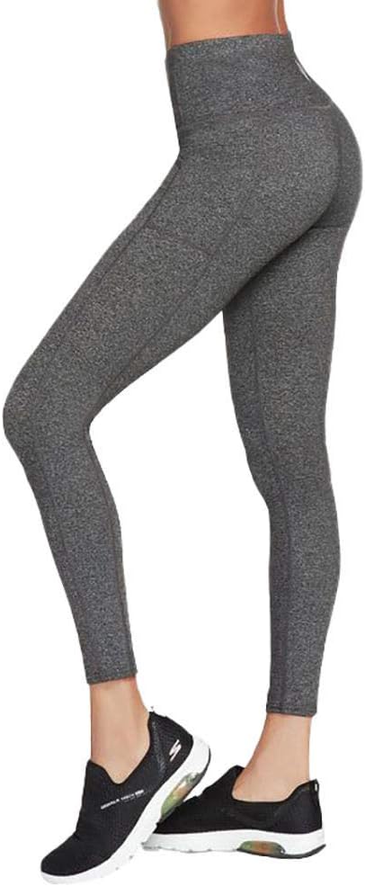 Skechers Damen Leggings 17 Grau, 17 Grau