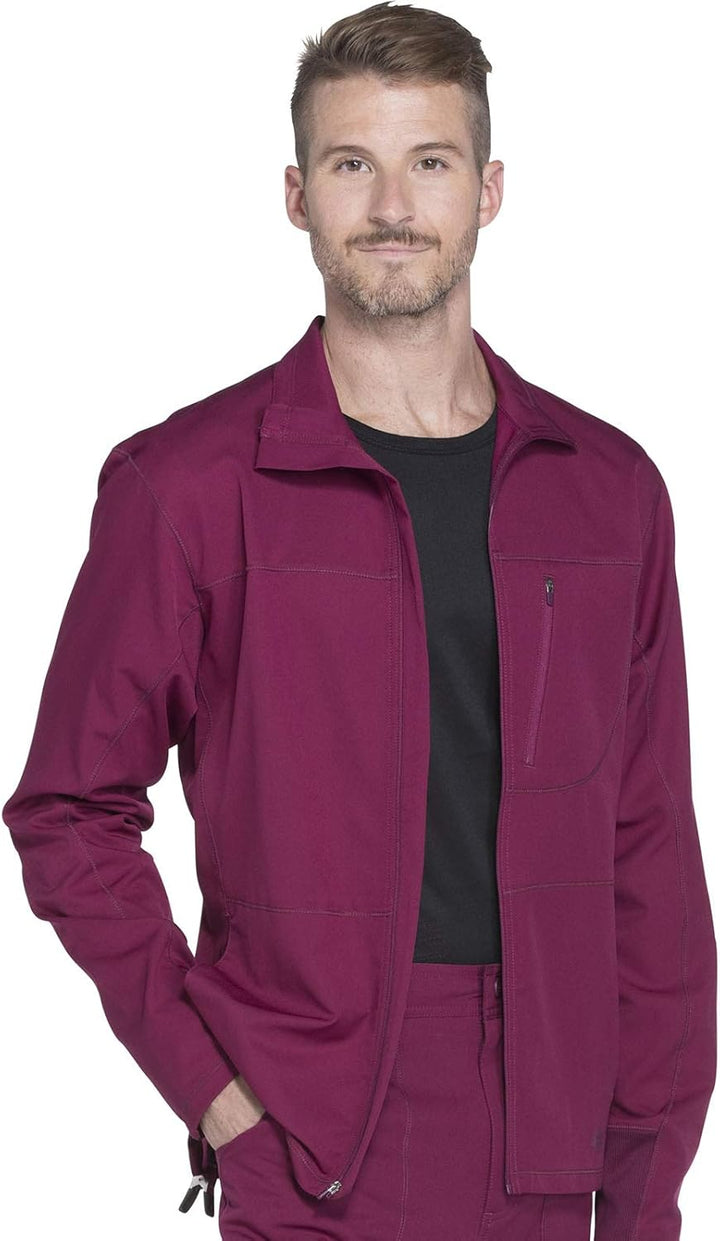 Dickies Dynamix DK310 Herren-Schlupfkasack, mit Reissverschluss vorne 4XL Wein, 4XL Wein
