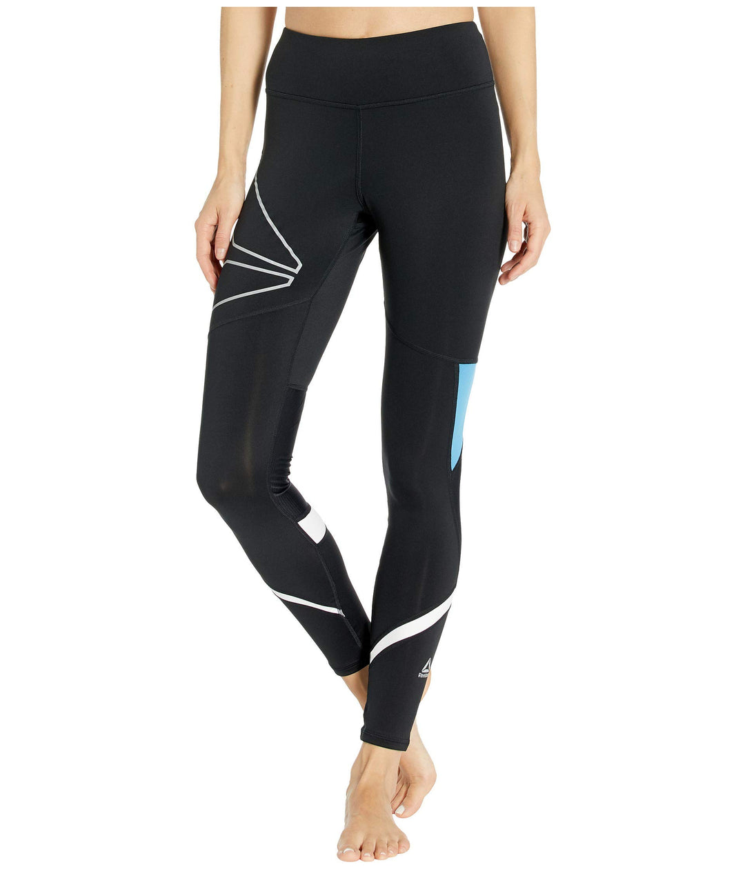 Reebok Damen Laufhose One Series 7/8 Black Delta XS, Black Delta XS