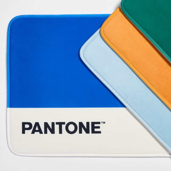 SWEET HOME Pantone™ Badteppich aus Memoryschaum, saugfähig und weich, mit gummierter Rückseite, wasc