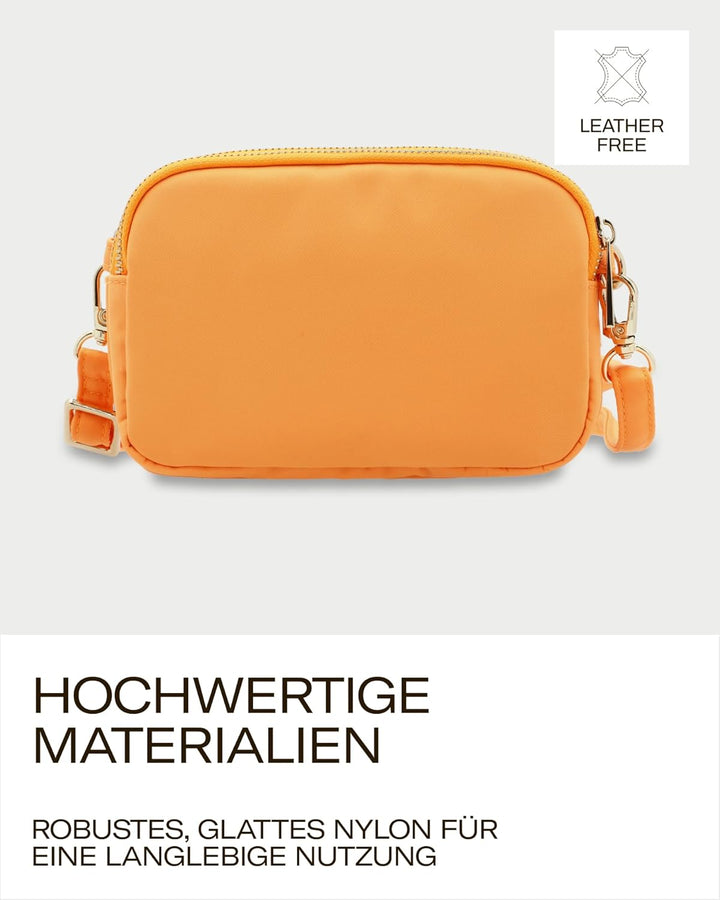 Picard Damen Schultertasche PINA aus Nylon Klein | mit Reissverschluss | Schultertasche | Alltag, Au