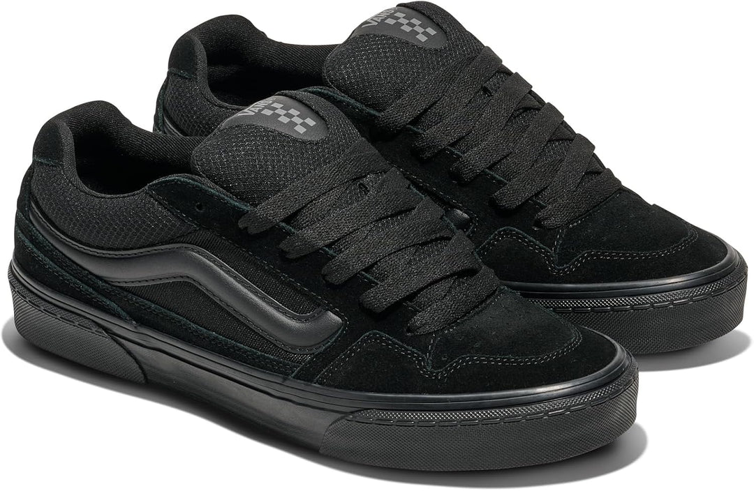 Vans Herren CaldroneSneaker 38.5 EU Black And Black, 38.5 EU Black And Black