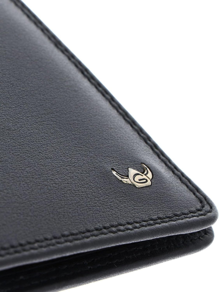Golden Head Polo - Geldbörse 12cc 13 cm RFID Black