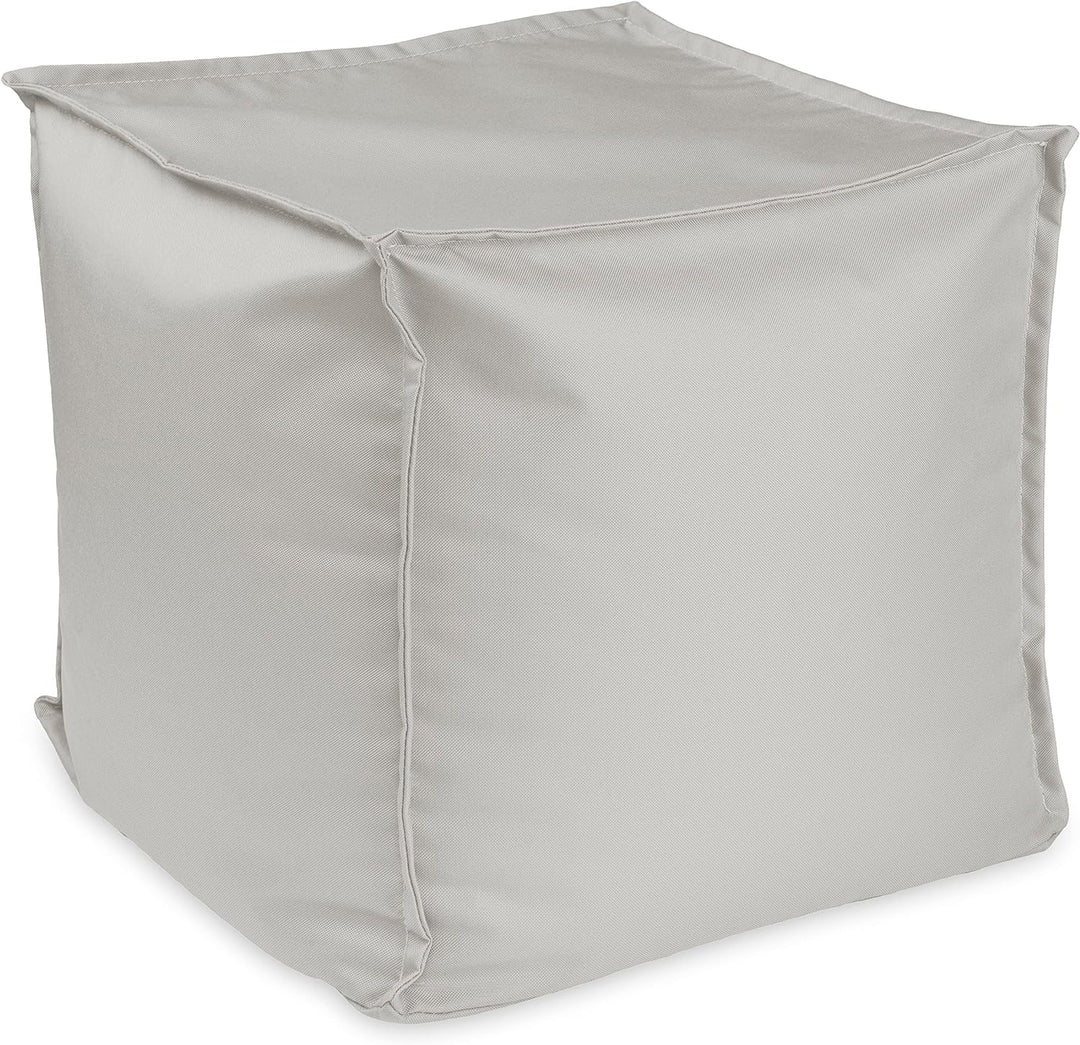 chilly pilley Sitzsack Sitzhocker mit EPS-Perlen Füllung 40x40x40cm Fusshocker Sitz-Pouf für Kinder