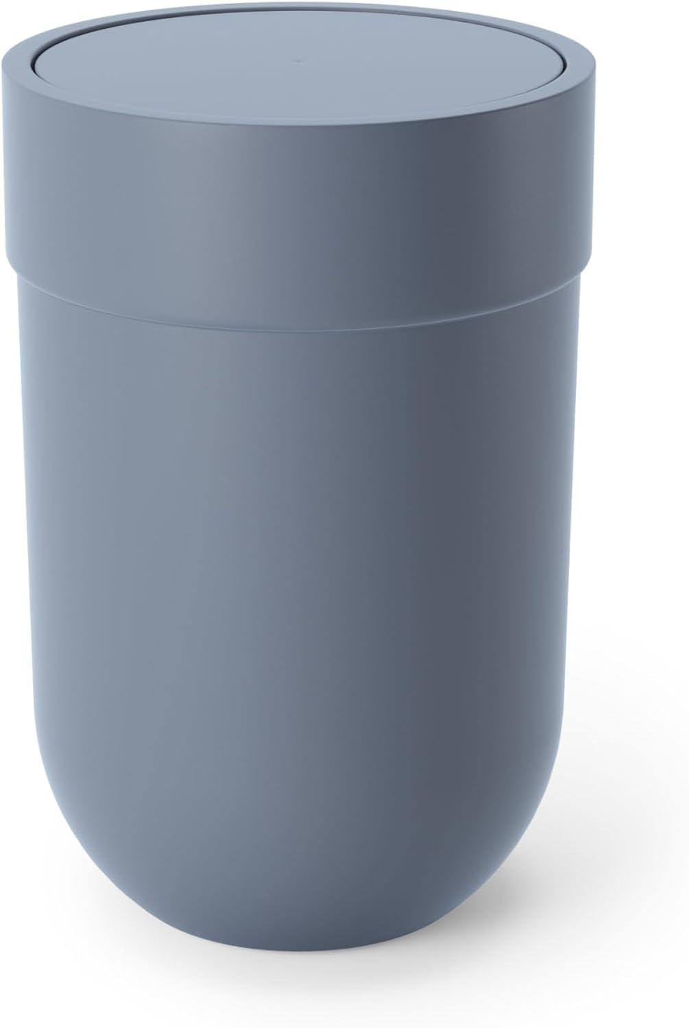 Umbra Touch Abfalleimer mit 6 L Fassungsvermögen und Schwingdeckel – Kosmetikeimer und Papierkorb fü