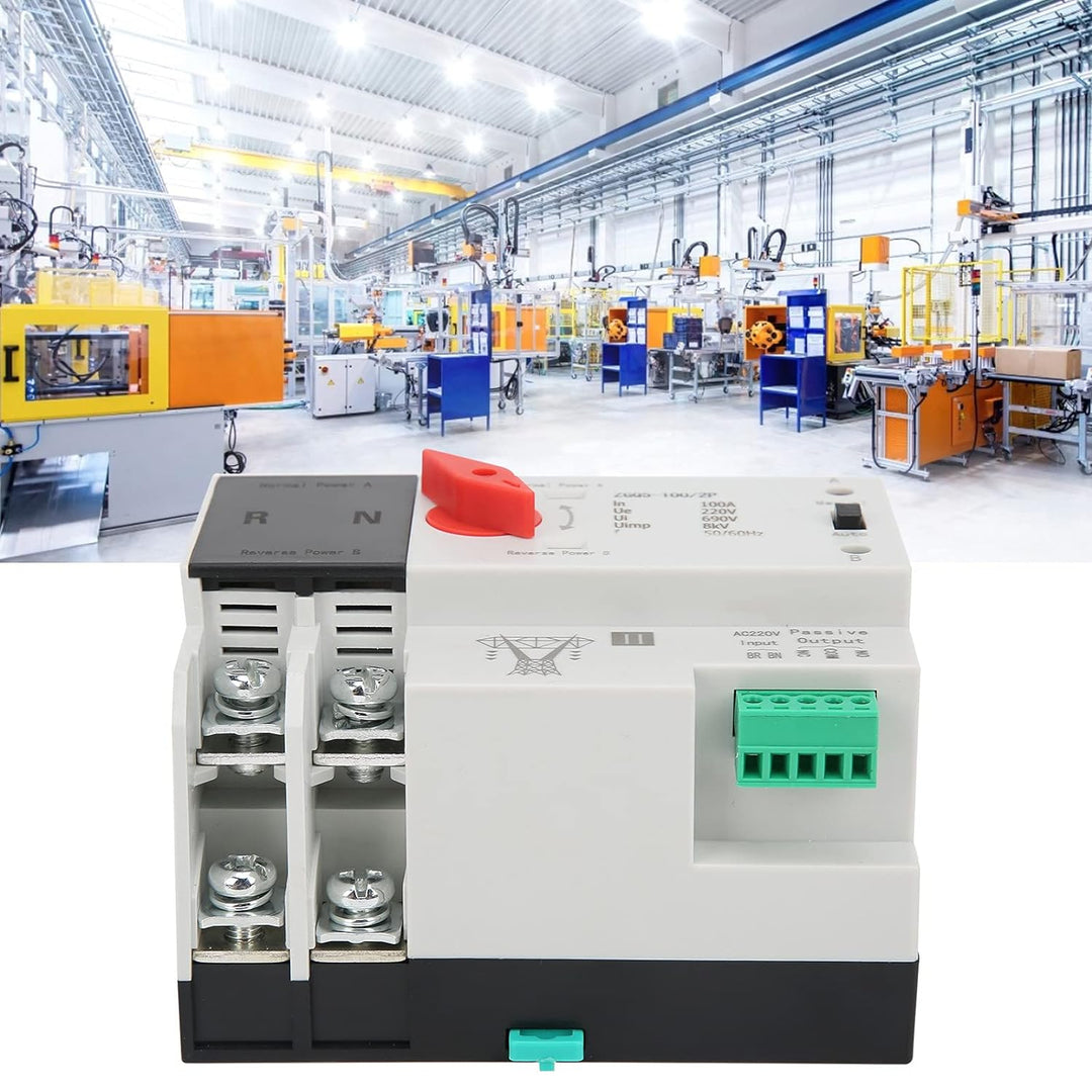 Dual Power Automatischer Transferschalter, Automatic Transfer Switch, Automatischer 220-V-Transfersc