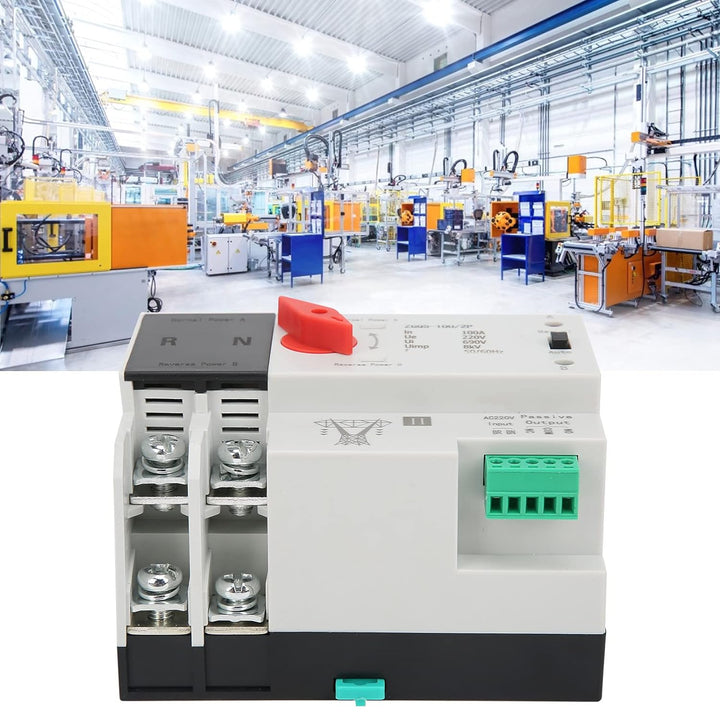 Dual Power Automatischer Transferschalter, Automatic Transfer Switch, Automatischer 220-V-Transfersc