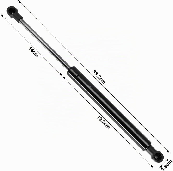 AUTOXBERT 2 Stück Heckklappendämpfer für Audi A3 8P, Gasfeder Heckklappe Dämpfer 8P4827552B 8P482755