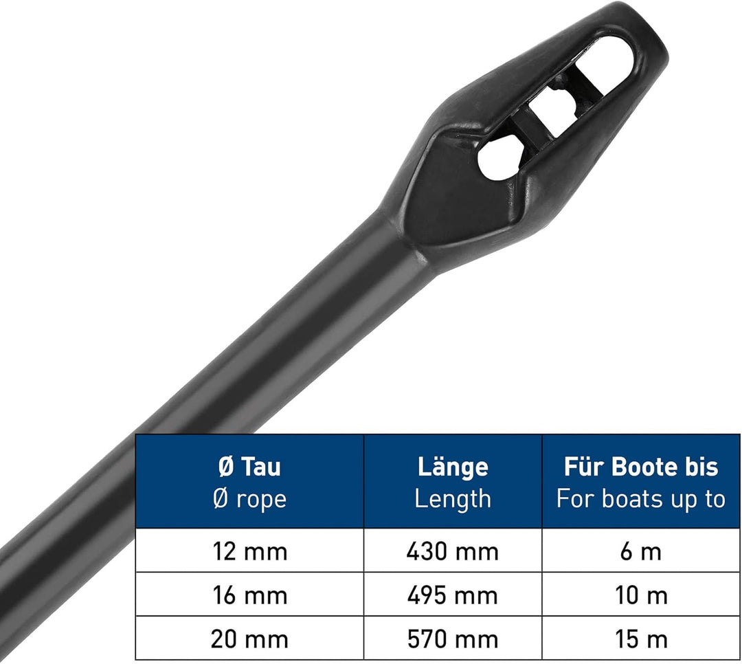 SPRENGER Ruckdämpfer - Gummi - für 20 mm Tau, 20